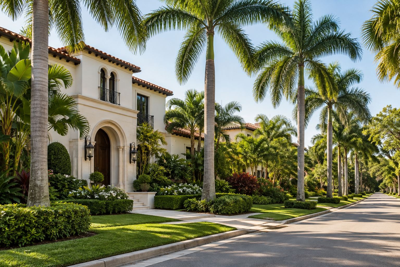 A Coral Gables area home, illustrative
